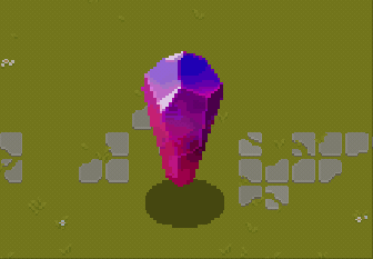 水晶浮动与阴影放缩动画