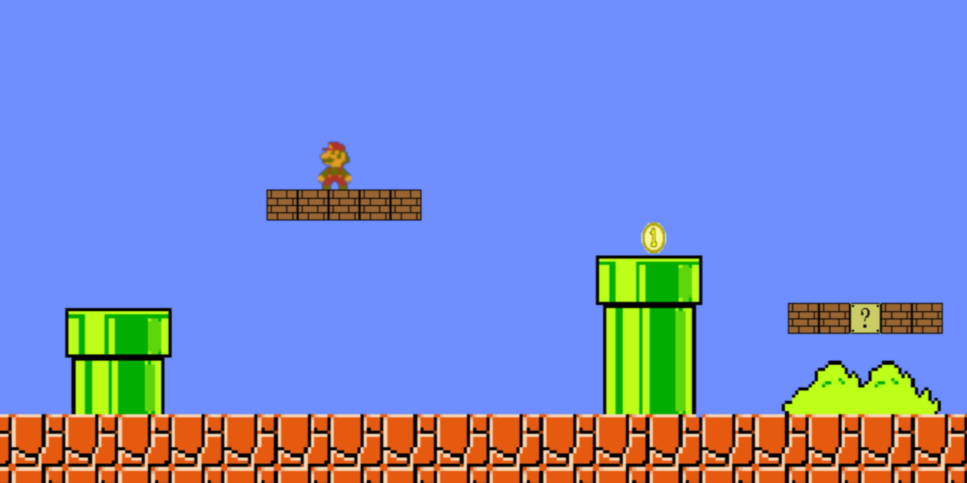 面向猛新的小游戏制作 - EasyX 超级马里奥